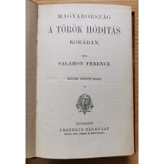 Salamon Ferencz: Magyarország a török hódítás korában