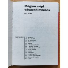 Fél Edit: Magyar népi vászonhímzések