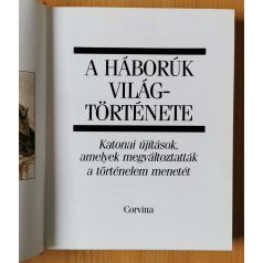   Richard Holmes (szerk.): A háborúk világtörténete (Katonai újítások, amelyek megváltoztatták a történelem menetét)