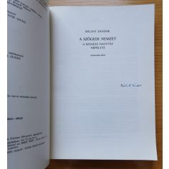   Bálint Sándor: A szögedi nemzet - A szegedi nagytáj népélete 2. rész /A Móra Ferenc Múzeum Évkönyve 1976/77-2./ (Aláírt!)