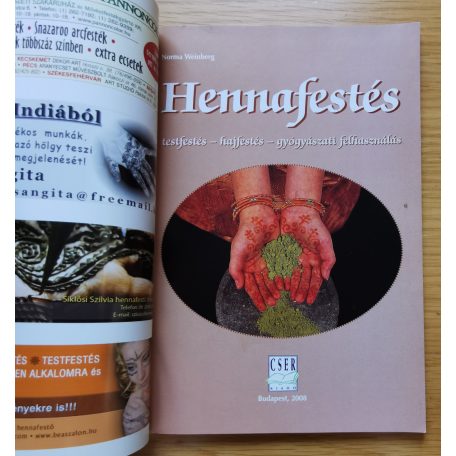Norma Weinberg: Hennafestés - Testfestés- hajfestés- gyógyászati felhasználás