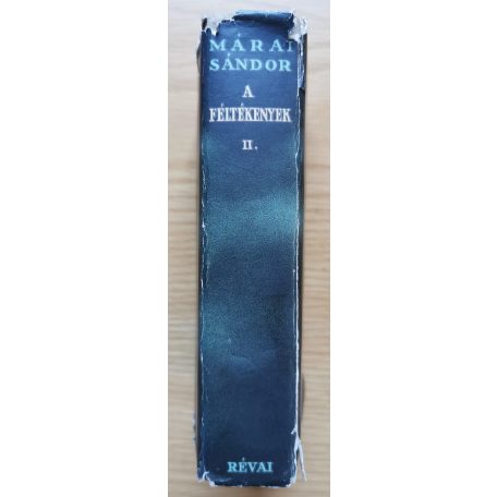 Márai Sándor: A féltékenyek II. kötet