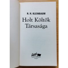 N. H. Kleinbaum: Holt Költők Társasága