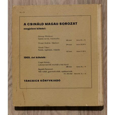 Csapó Károly: Lakatos-szerelő munkák a ház körül