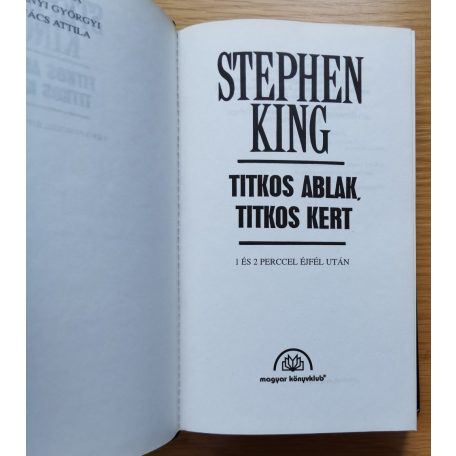 Stephen King: Titkos ablak, titkos kert
