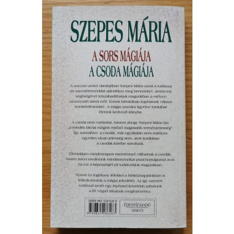 Szepes Mária: A sors mágiája - A csoda mágiája