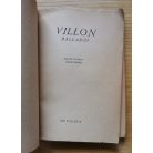Francois Villon balladái Faludy György átköltésében