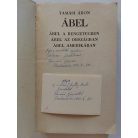 Tamási Áron: Ábel  (Tamási Gáspár által dedikált!) 