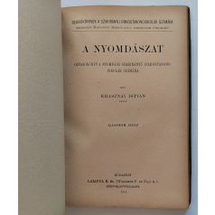   Krasznay István: Nyomdászat. Olvasókönyv a nyomdász-szakirányú iparos­ta­nonciskolák számára. I-II. rész (teljes)