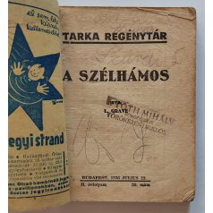 L. Grave: A szélhámos Tarka Regénytár II/30. szám