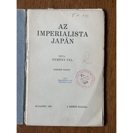 Demény Pál: Az imperialista Japán