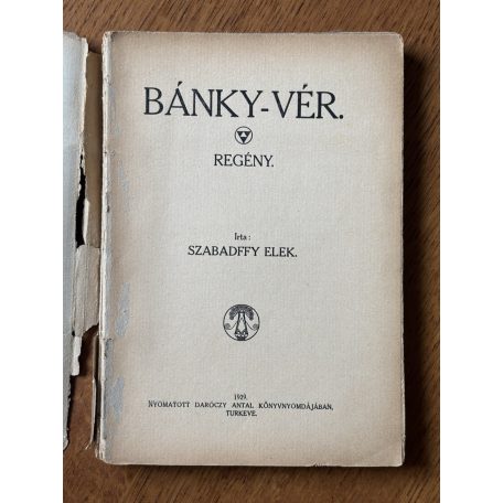 Szabadffy Elek: Bánky-vér