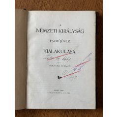   Krenner Miklós: A nemzeti királyság eszméjének alakulása