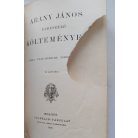 Arany János összes munkái I-XII. (aranyozott, szecessziós kötésben, gyűjtőpéldány).