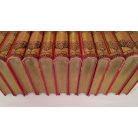 Arany János összes munkái I-XII. (aranyozott, szecessziós kötésben, gyűjtőpéldány).