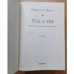 George R. R. Martin: Tűz és vér