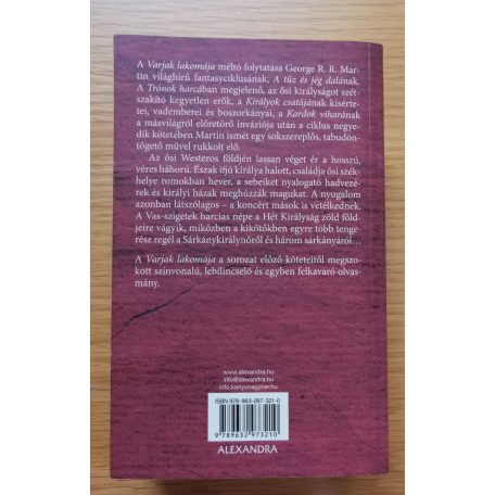 George R. R. Martin: A tűz és jég dala I-V. (Trónok harca, Királyok csatája, Kardok vihara, Varjak lakomája, Sárkányok tánca)