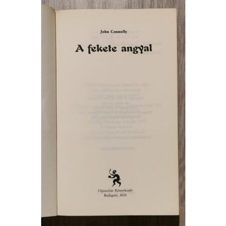 John Connolly: A fekete angyal