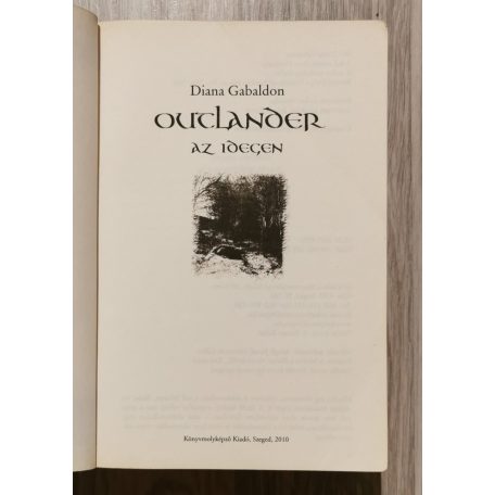 Diana Gabaldon: Outlander - Az ​idegen