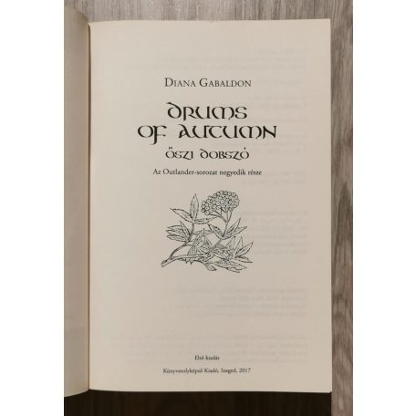 Diana Gabaldon: Outlander - Őszi ​dobszó 1-2.