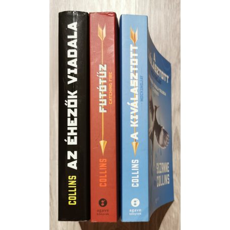 Suzanne Collins: Az éhezők viadala-trilógia (Az éhezők viadala, Futótűz, A kiválasztott)