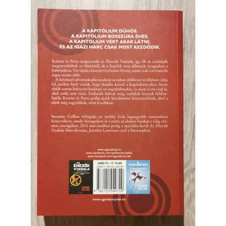 Suzanne Collins: Az éhezők viadala-trilógia (Az éhezők viadala, Futótűz, A kiválasztott)