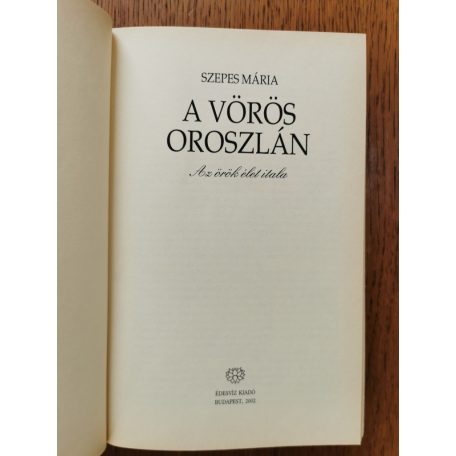 Szepes Mária: A vörös oroszlán