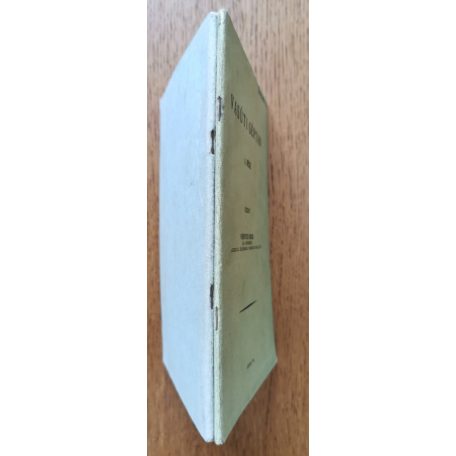 Vidovich Antal: Vasúti géptan I-II. (Kézirat)