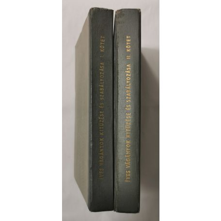 Nemesdy Ervin: Íves vágányok kitűzése és szabályozása I-II. - Mellékletekkel