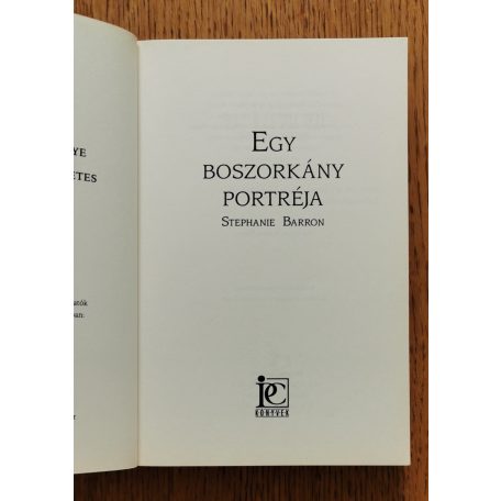 Stephanie Barron: Egy boszorkány portréja