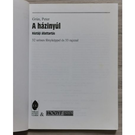 Peter Grün: A házinyúl - Háztáji állattartás