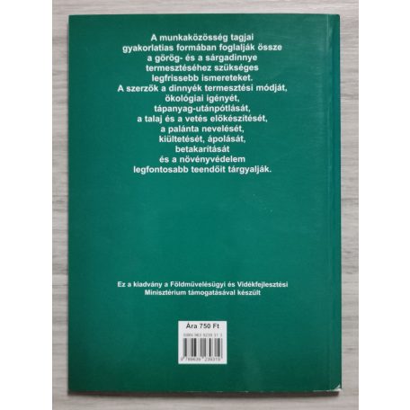 Mártonffy Béla (szerk.): Dinnyefélék - Görög- és sárgadinnye