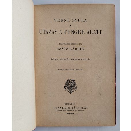 Verne Gyula: Utazás a tenger alatt