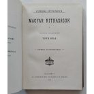 Tóth Béla: Magyar ritkaságok. Curiosa Hungarica.