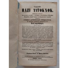 Farkas Elek – Kövy István: Legújabb házi titoknok