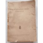 A Magyarságtudományi Intézet Évkönyve I. 1941-42.