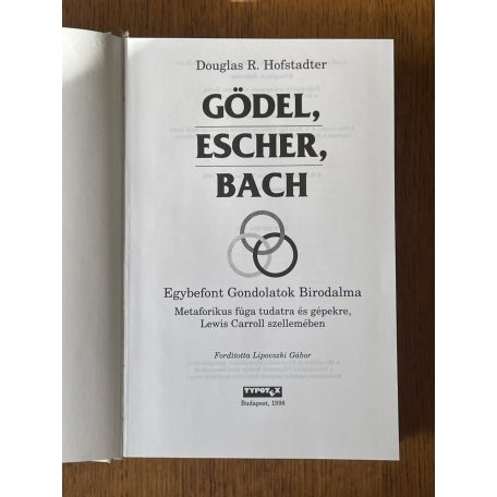 Douglas R. Hofstadter: Gödel, Escher, Bach (1. kiadás)