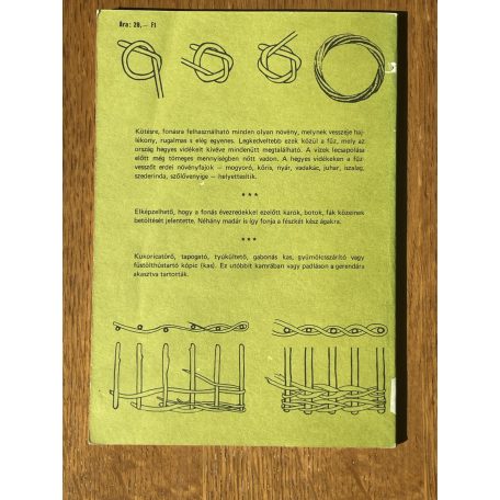 Nagy Mari – Vidák István: Kaskötés, kosárfonás