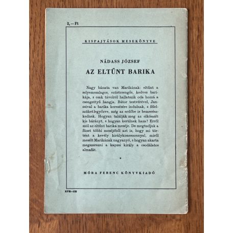 Nádass József: Az eltűnt barika