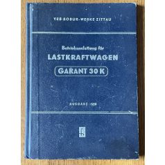 Betriebsanleitung für Lastkraftwagen Garant 30 K