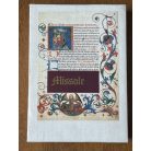 Missale (számozott, tokban, kísérőfüzettel)- hasonmás kiadás