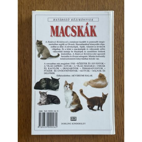 Alderton , David: Macskák (Határozó kézikönyvek)