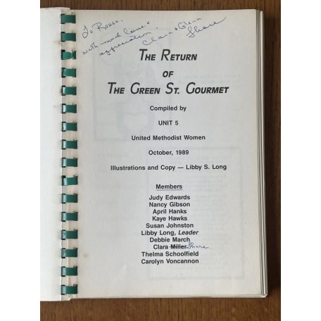 The Return of the Green St. Gourmet (Dedikált)