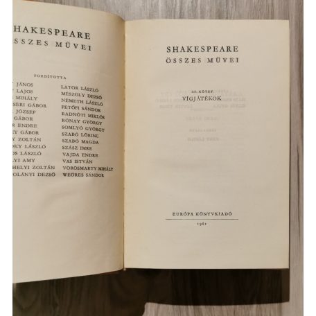 William Shakespeare: Shakespeare összes drámái I-VI. + Versek
