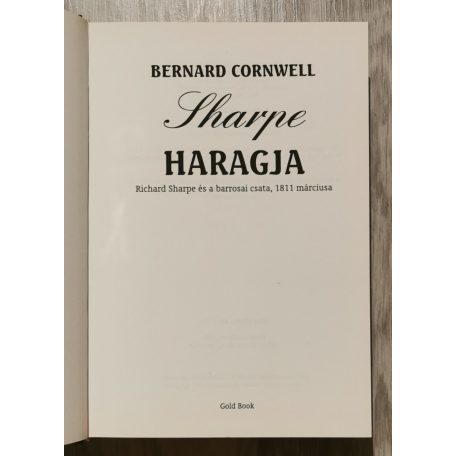 Bernard Cornwell: Sharpe haragja