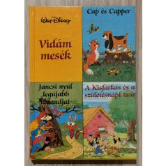   Vidám mesék (Walt Disney) Cap és Capper - Jancsi nyúl legújabb kalandjai - A Kisfarkas és a születésnapi zsúr