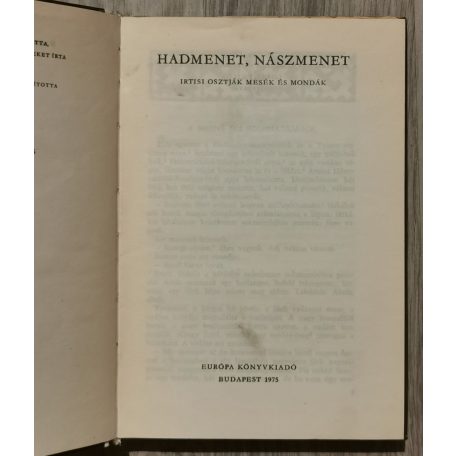 Népek Meséi: Hadmenet, nászmenet (Irtiszi osztják mesék és mondák)