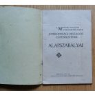 A Magyar Vasutak Utazószemélyzete Jótékonysági Országos Egyesületének Alapszabályai (1916)