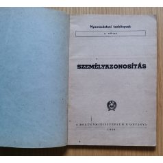   Személyazonosítás [Török Sándor r. ezredes (f. kiadó)]