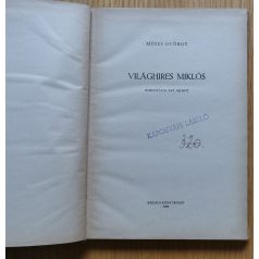 Méhes György: Világhíres Miklós (Első kiadás!)